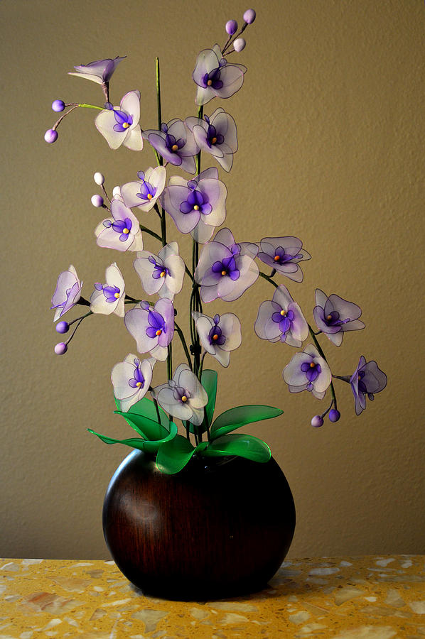 Orchid flower art